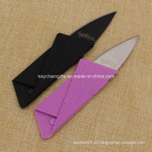 2016 cuchillo de bolsillo plegable del cuchillo del cuchillo caliente de la tarjeta de crédito de la venta